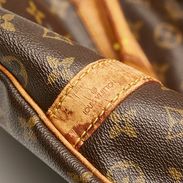 ルイ ヴィトン モノグラム キーポル バンドリエール60 ボストンバッグ M41412 ブラウン PVC レザー レディース LOUIS VUITTON 【中古】