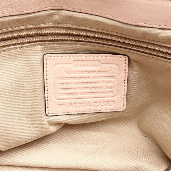 コーチ レガシー ロミー ハンドバッグ ショルダーバッグ２WAY 22383 ピンク レザー レディース COACH 【中古】