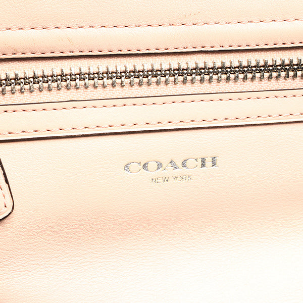 コーチ レガシー ロミー ハンドバッグ ショルダーバッグ２WAY 22383 ピンク レザー レディース COACH 【中古】
