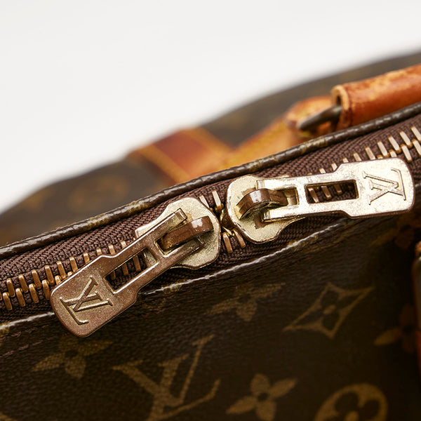 ルイ ヴィトン モノグラム キーポル バンドリエール60 ボストンバッグ M41412 ブラウン PVC レザー レディース LOUIS VUITTON 【中古】