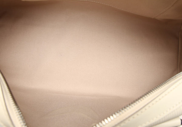 ルイ ヴィトン エピ モンテーニュGM M5931J ホワイト 白 レザー ハンドバッグ レディース LOUIS VUITTON 中古