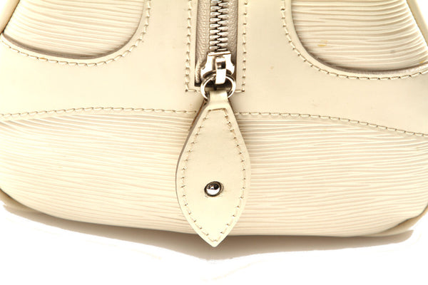 ルイ ヴィトン エピ モンテーニュGM M5931J ホワイト 白 レザー ハンドバッグ レディース LOUIS VUITTON 中古