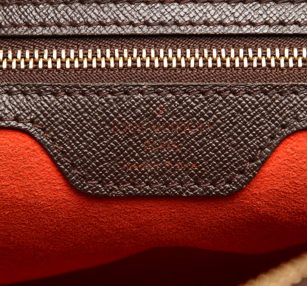 ルイ ヴィトン ダミエ ブレラ N51150 ブラウン 茶 レザー トートバッグ LOUIS VUITTON レディース 中古