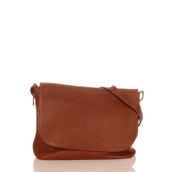 コーチ メッセンジャーバッグ 3213－215 ライトブラウン レザー 斜め掛け ショルダーバッグ メンズ COACH 【中古】