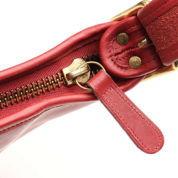 コーチ バケツ型 斜め掛け ショルダーバッグ 9953 レッド レザー レディース COACH 【中古】