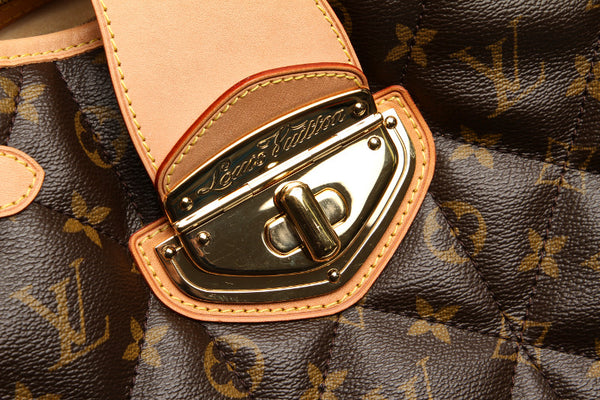 ルイ ヴィトン モノグラム エトワール ブラウン 茶 PVC レザー ショルダーバッグ レディース LOUIS VUITTON 中古