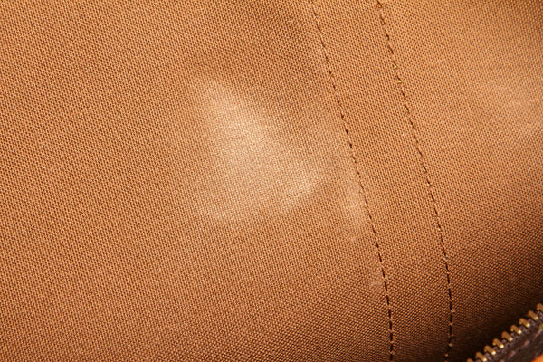 ルイ ヴィトン モノグラム キーポル50 M41426 ブラウン 茶 PVC レザー ボストンバッグ ユニセックス LOUIS VUITTON 中古