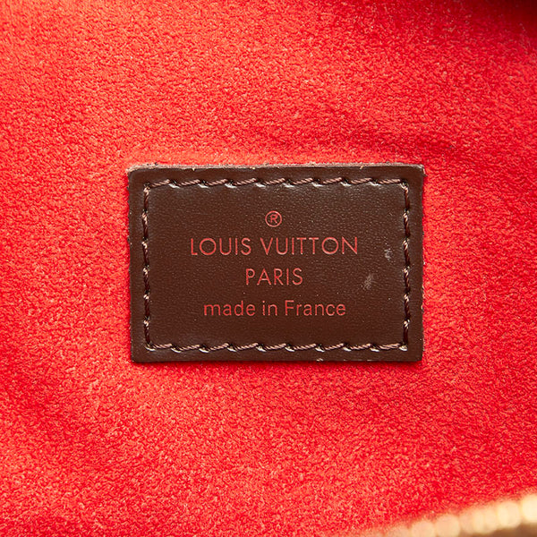 ルイ ヴィトン ダミエ トレヴィ PM N51997 ブラウン PVC レザー ハンドバッグ ショルダーバッグ 2WAY レディース LOUIS VUITTON 中古