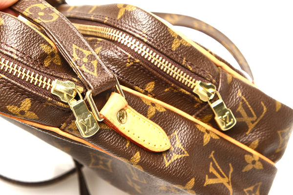 ルイ ヴィトン モノグラム アマゾン M45236 ブラウン PVC レザー 斜め掛け ショルダーバッグ ユニセックス LOUIS VUITTON 中古