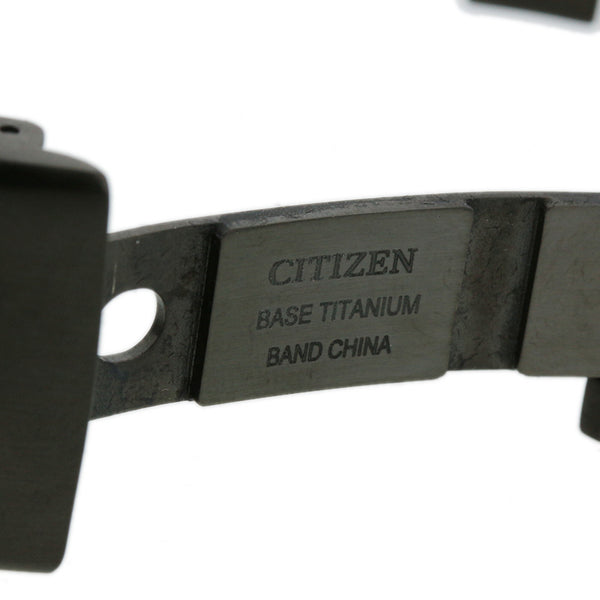 シチズン プロマスター エコドライブ 30周年記念モデル  CC7015-55E ブラック チタン 腕時計 メンズ CITIZEN 電波時計 ブラック文字盤 【中古】