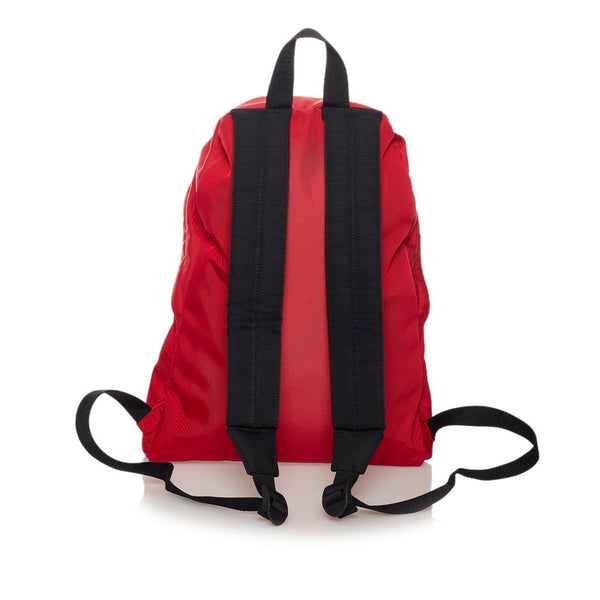 バレンシアガ エクスプローラー リュック・デイパック 503221 レッド ナイロン キャンバス メンズ BALENCIAGA 【中古】