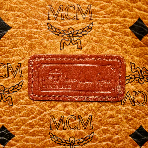 エム シー エム ヴィセトス トートバッグ ブラウン PVC レディース MCM 【中古】