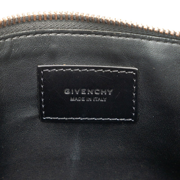 ジバンシー スタッズ クラッチバッグ セカンドバッグ ブラック ピンクゴールド レザー レディース Givenchy 【中古】