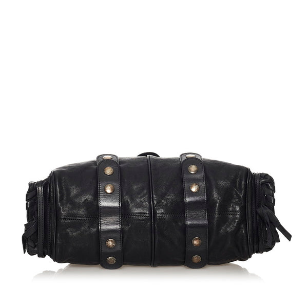 クロエ ハンドバッグ ブラック レザー レディース Chloe 【中古】