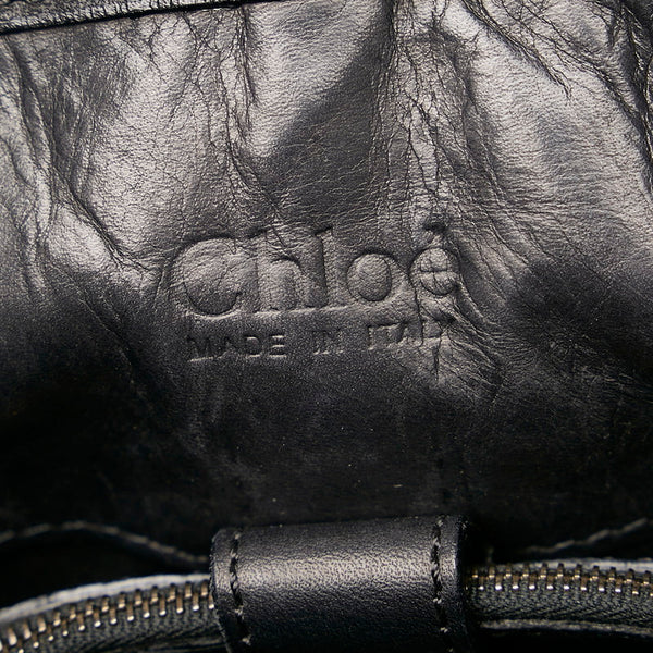 クロエ ハンドバッグ ブラック レザー レディース Chloe 【中古】