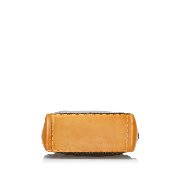 ルイ ヴィトン モノグラム カバピアノ トートバッグ M51148 ブラウン PVC レザー レディース LOUIS VUITTON 【中古】