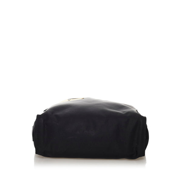フェンディ モンスター トートバッグ 7VA245 ブラック ナイロン レザー メンズ FENDI 【中古】