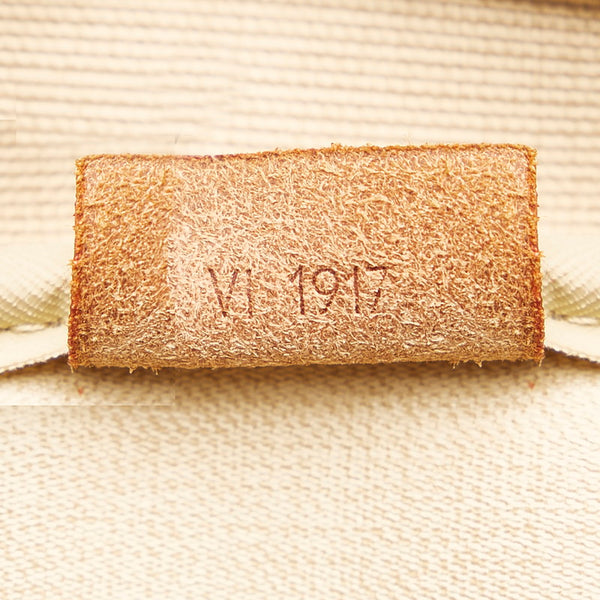 ルイ ヴィトン モノグラム ドーヴィル ハンドバッグ M47270 ブラウン PVC レザー レディース LOUIS VUITTON 【中古】