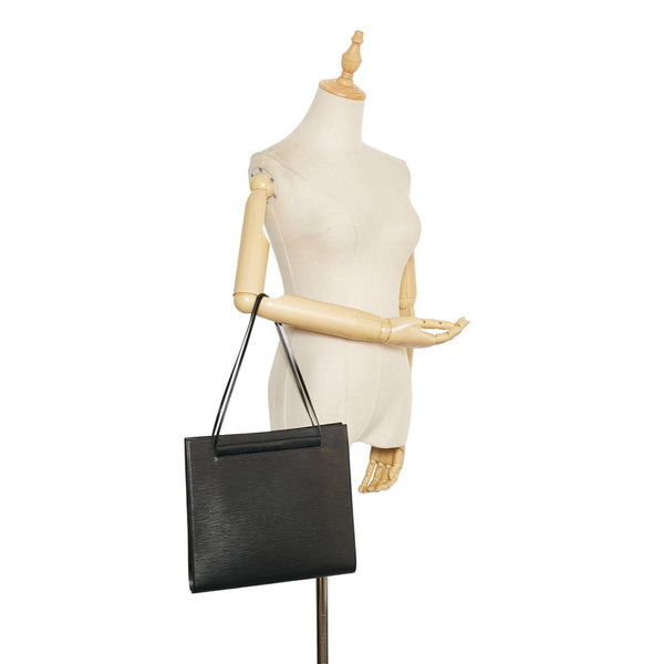 ルイ ヴィトン エピ サントロペ ハンドバッグ ショルダーバッグ M52462 ノワール ブラック レザー レディース LOUIS VUITTON 【中古】