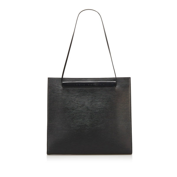 ルイ ヴィトン エピ サントロペ ハンドバッグ ショルダーバッグ M52462 ノワール ブラック レザー レディース LOUIS VUITTON 【中古】