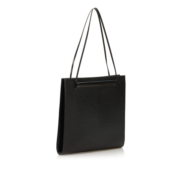 ルイ ヴィトン エピ サントロペ ハンドバッグ ショルダーバッグ M52462 ノワール ブラック レザー レディース LOUIS VUITTON 【中古】