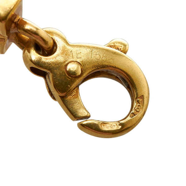 シャネル No.5 ダイヤモンド チャーム K18YG イエローゴールド レディース CHANEL 【中古】