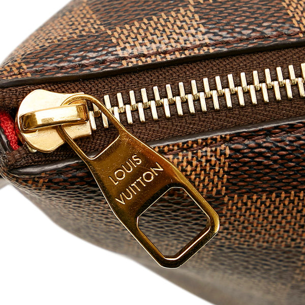 ルイ ヴィトン ダミエ シエナPM ハンドバッグ ショルダーバッグ 2WAY N41545 ブラウン PVC レザー レディース LOUIS VUITTON 【中古】