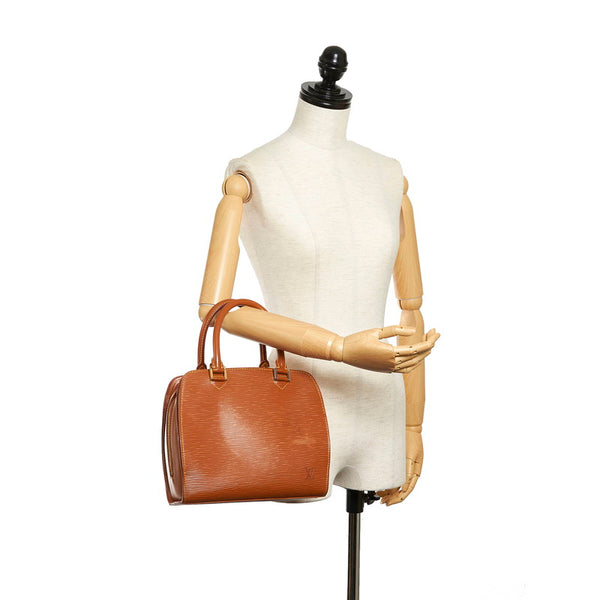 ルイ ヴィトン エピ ポンヌフ M52058 ジパングゴールド レザー ハンドバッグ レディース LOUIS VUITTON 【中古】