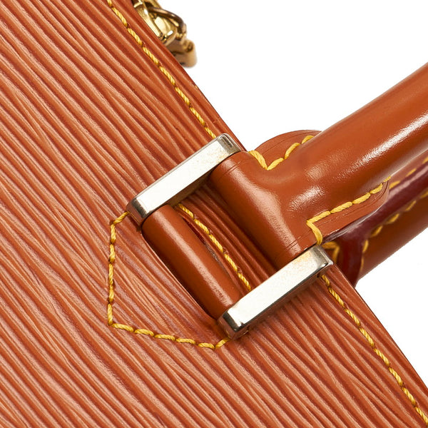 ルイ ヴィトン エピ ポンヌフ M52058 ジパングゴールド レザー ハンドバッグ レディース LOUIS VUITTON 【中古】