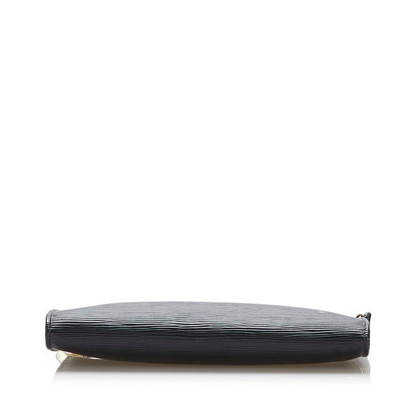 ルイ ヴィトン エピ ポシェット アクセソワール ノワール ポーチ M52982 ブラック レザー レディース LOUIS VUITTON 【中古】