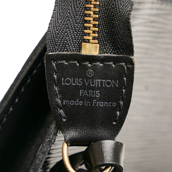 ルイ ヴィトン エピ ポシェット アクセソワール ノワール ポーチ M52982 ブラック レザー レディース LOUIS VUITTON 【中古】