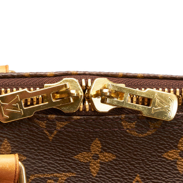 ルイ ヴィトン モノグラム キーポル50 ボストンバッグ トラベルバッグ Ｍ41426 ブラウン PVC レザー レディース LOUIS VUITTON 【中古】