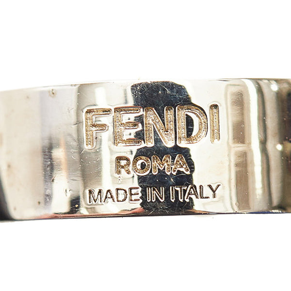フェンディ ブレスレット ブルー レザー レディース FENDI 【中古】