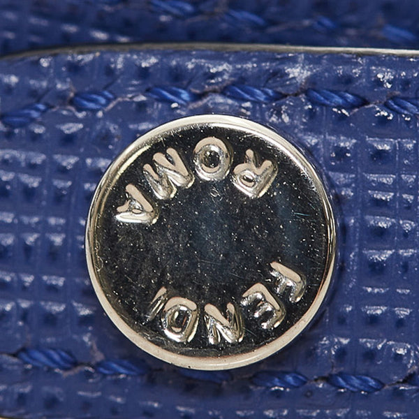 フェンディ ブレスレット ブルー レザー レディース FENDI 【中古】