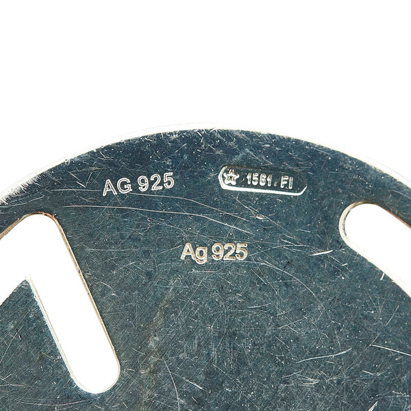 グッチ SV925 シルバー Gロゴ ネックレス レディース GUCCI 【中古】