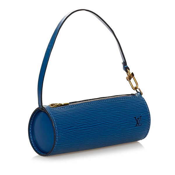 ルイ ヴィトン エピ スフロ付属ポーチ トレドブルー レザー ポーチ レディース LOUIS VUITTON 【中古】