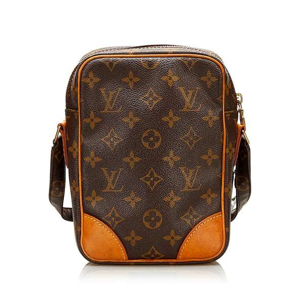 ルイ ヴィトン モノグラム アマゾン 斜め掛け ショルダーバッグ M45236 ブラウン PVC レザー レディース LOUIS VUITTON 【中古】