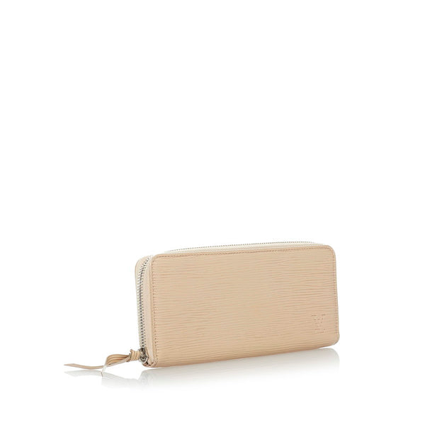 ルイ ヴィトン エピ ポルトフォイユ クレマンス 長財布 M60916 デュンヌ レザー レディース LOUIS VUITTON 【中古】