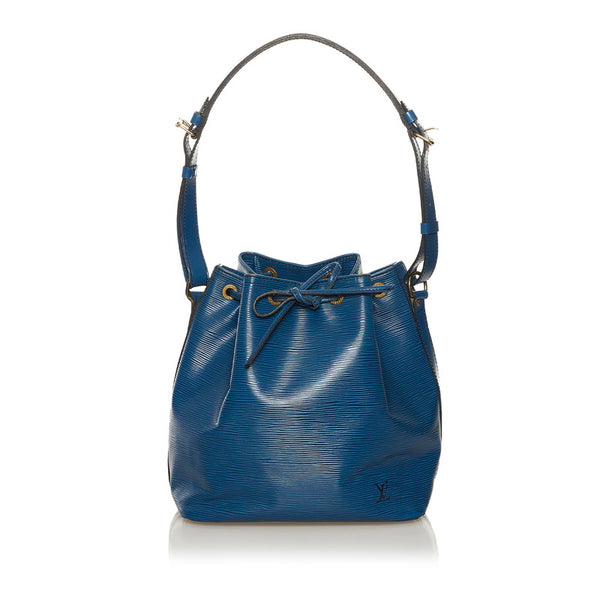 ルイ ヴィトン エピ ノエ ワンショルダーバッグ M44005 トレドブルー レザー レディース LOUIS VUITTON 【中古】