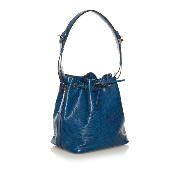 ルイ ヴィトン エピ ノエ ワンショルダーバッグ M44005 トレドブルー レザー レディース LOUIS VUITTON 【中古】