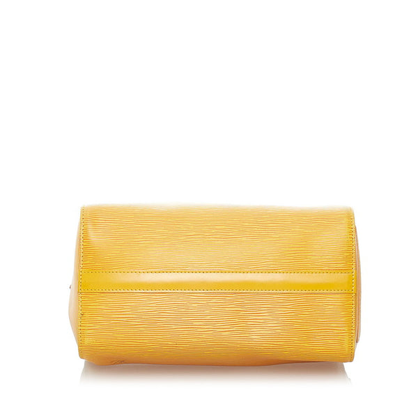 ルイ ヴィトン エピ スピーディ25 ハンドバッグ ミニボストン Ｍ43019 タッシリイエロー レザー レディース LOUIS VUITTON 【中古】