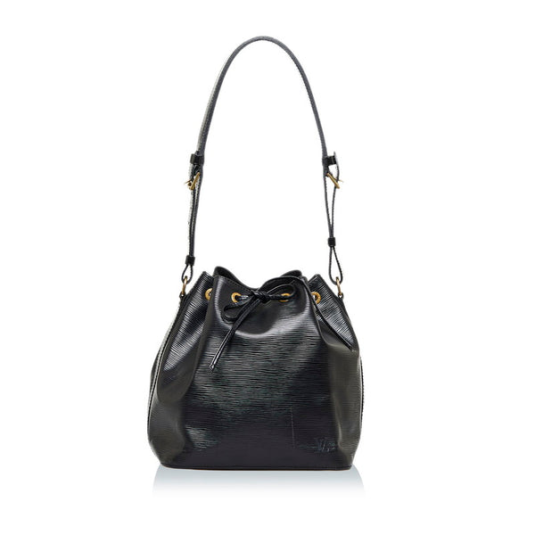 ルイ ヴィトン エピ プチノエ ショルダーバッグ M59012 ノワール ブラック レザー レディース LOUIS VUITTON 【中古】