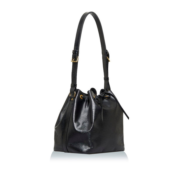 ルイ ヴィトン エピ プチノエ ショルダーバッグ M59012 ノワール ブラック レザー レディース LOUIS VUITTON 【中古】