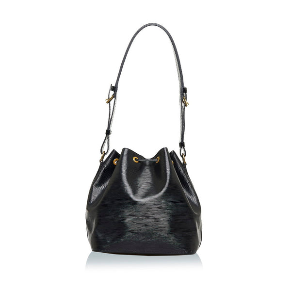 ルイ ヴィトン エピ プチノエ ショルダーバッグ M59012 ノワール ブラック レザー レディース LOUIS VUITTON 【中古】