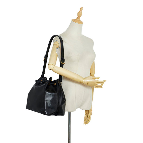 ルイ ヴィトン エピ プチノエ ショルダーバッグ M59012 ノワール ブラック レザー レディース LOUIS VUITTON 【中古】