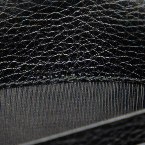 グッチ ディオニュソス チェーン ショルダーバッグ ウォレット 401231 ブラック レザー レディース GUCCI 【中古】