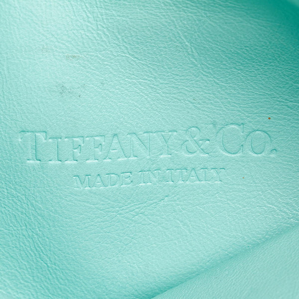 ティファニー リバーシブル  トートバッグ メタリックダークブラウン ブラウン レザー スウェード レディース TIFFANY&Co. 【中古】
