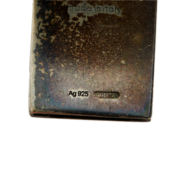 グッチ ディアマンテ  シェリーライン ブレスレット SV925 シルバー メンズ GUCCI 【中古】