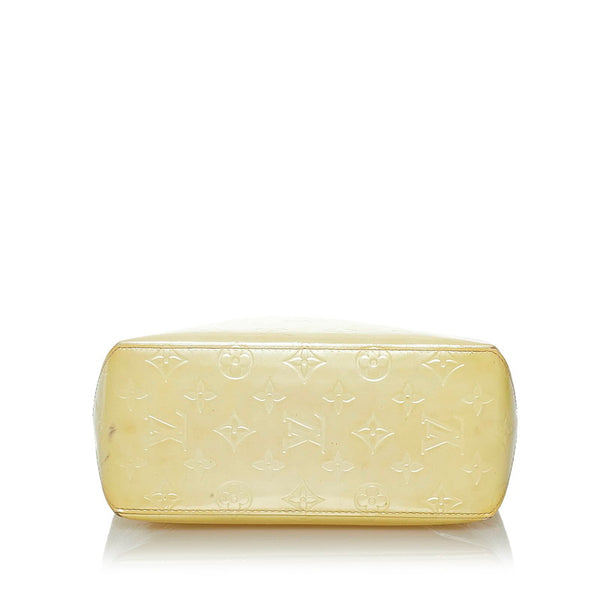 ルイ ヴィトン モノグラム ヴェルニ リードPM ハンドバッグ M91144 ベージュ パテントレザー レディース LOUIS VUITTON 【中古】