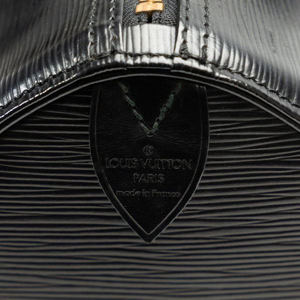 ルイ ヴィトン エピ スピーディ25 ハンドバッグ ミニボストンバッグ M59032 ノワール ブラック レザー レディース LOUIS VUITTON 【中古】